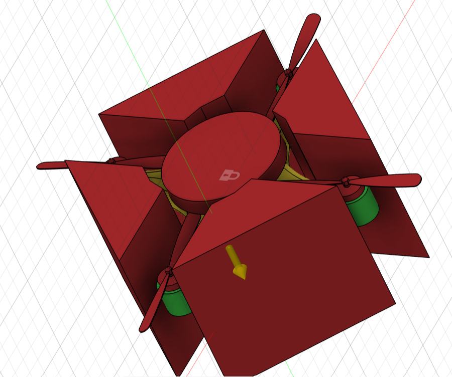 Paramétrage de l'itération 1 pour l'optimisation topologique